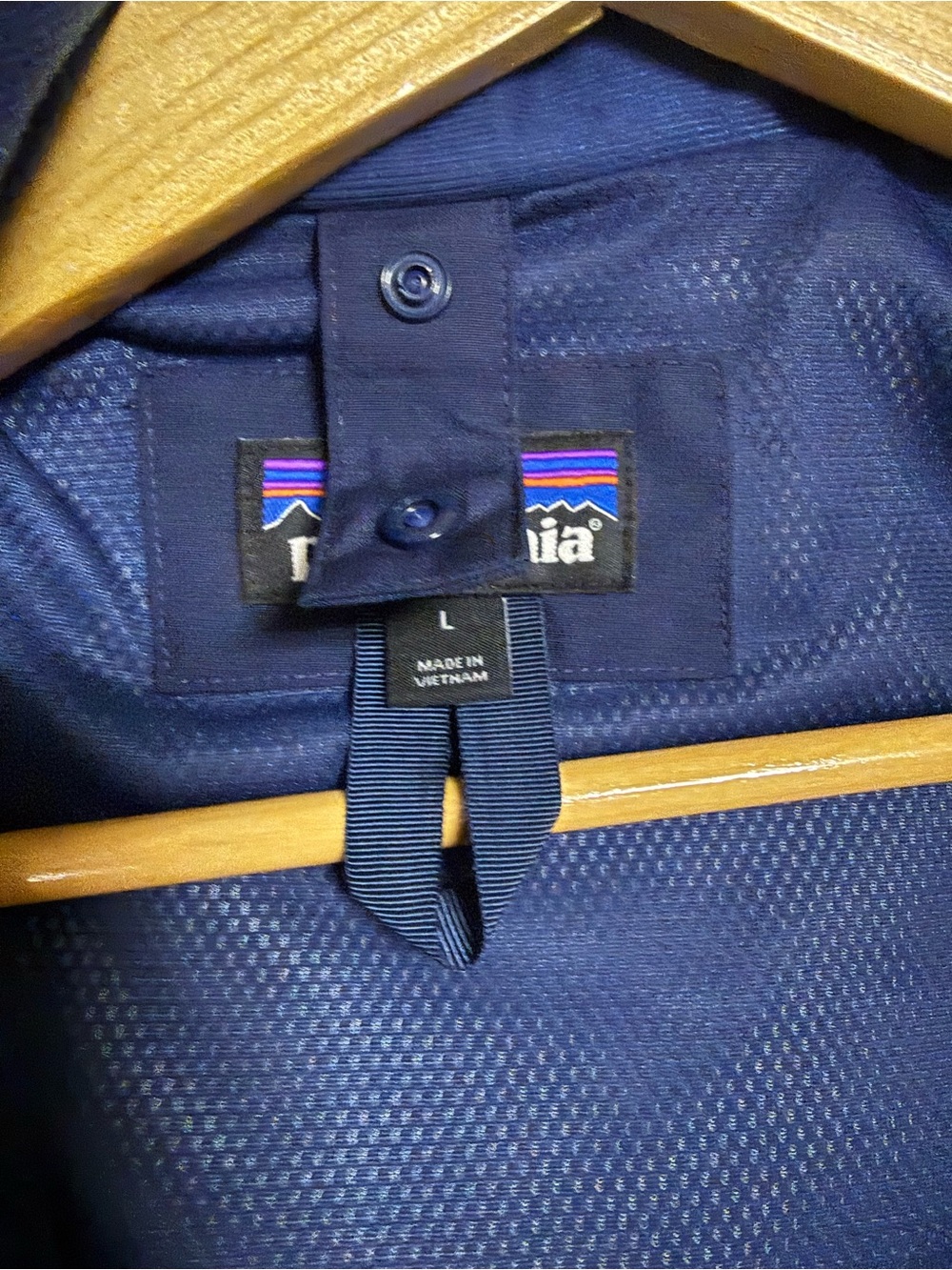 Patagonia Tres 3-in-1 Navy Down Parka – Unisex Youth L - Picture 11 of 12